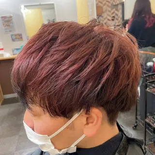 カラー メンズ イヤリングカラー Ai 浅草橋店のヘアスタイル