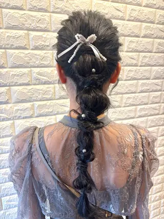 ロング ヘアアレンジ Ailes hair /菊地穂果のヘアスタイル