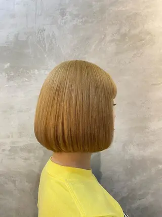 ショート hair&culturegallery moloco所属・RISA🩶🐈‍⬛ カット✨透明感カラーのヘアスタイル