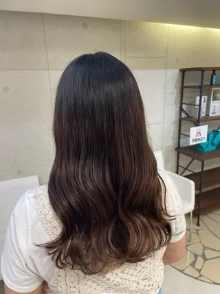 セミロング XANADU上野店 🐼ﾖｺﾊｼのヘアスタイル