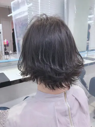 ショート カラー パーマ ヘアアレンジ キッズ ネイル ♡モテ髪/似合わせ♡ 透明感/JUICE♡のヘアスタイル