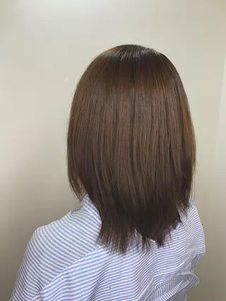 ミディアム 🌷L'oeuf 【ﾙﾌ】ホシカワ🌷のヘアスタイル