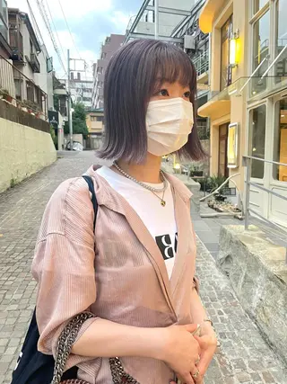 ショート カラー GRAND OMOTESANDOのヘアスタイル