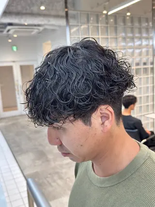 ショート パーマ fifth 児玉達哉 当日予約🙆のヘアスタイル