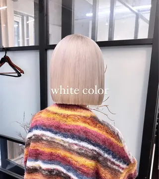 カラー storiiz所属・本田大輝top designerのヘアスタイル