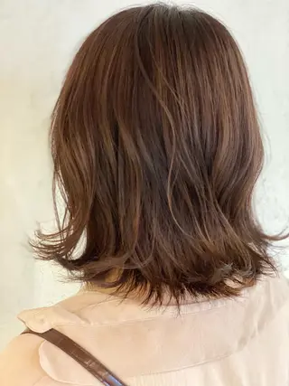 セミロング 宮澤弘一/大宮/ 髪質改善/完全個室のヘアスタイル