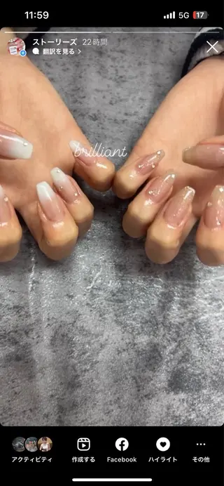 ネイル brilliant s.kのネイルデザイン