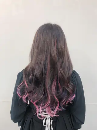 ロング カラー パーマ IN∞hair/ インヘアー/下伊福店のヘアスタイル