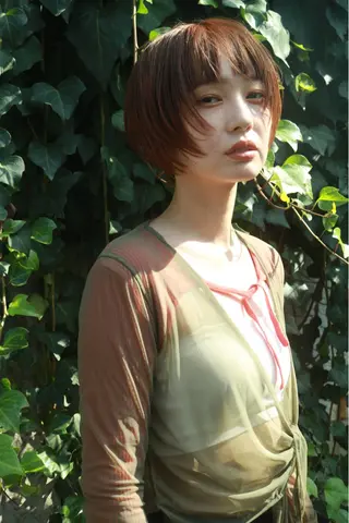 ショート カラー ooit所属・ooitヨシダ ミナミのヘアスタイル