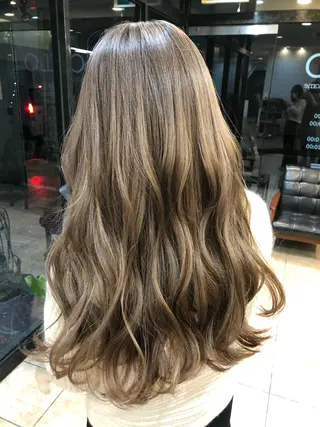 ミディアム カラー olino 【オリノ】西田辺のヘアスタイル