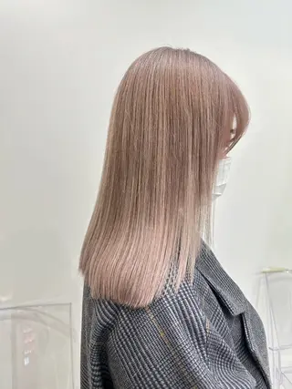 セミロング 渋谷/透明感カラー /半個室/こうめいのヘアスタイル