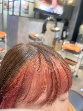 ミディアム カラー 駅チカ【ali'i】 アリイ花崎友美☘のヘアスタイル