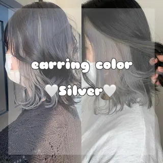 ミディアム ハイトーン職人💗 松本輝美のヘアスタイル