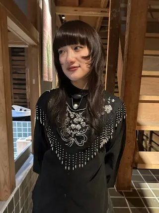 ロング 暖色カラー/レイヤー 🌙 オノユリカのヘアスタイル