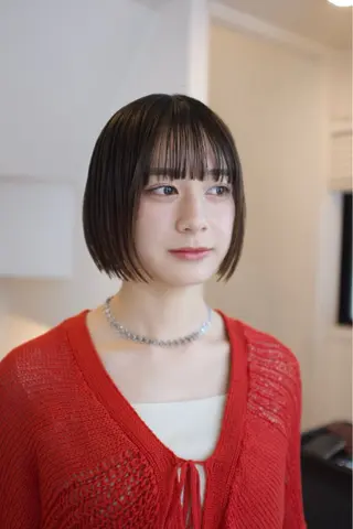 ショート カラー ヘアアレンジ 🦠カラーリスト/ 魚瀬あおい🦠のヘアスタイル