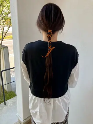 ロング ヘアアレンジ 清水 美香のヘアスタイル