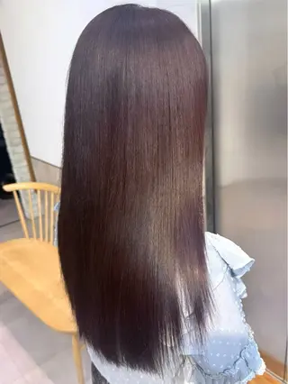 ロング るな🎀 銀座暖色カラー🌈♡のヘアスタイル