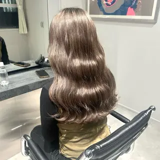 ロング カラー ハイトーン/ウルフ/ レイヤー/Asukaのヘアスタイル