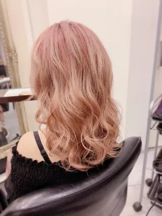 セミロング カラー 🍀Moda by Grande🍀のヘアスタイル