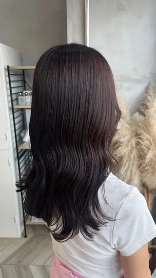 カラー 田中 萌のヘアスタイル