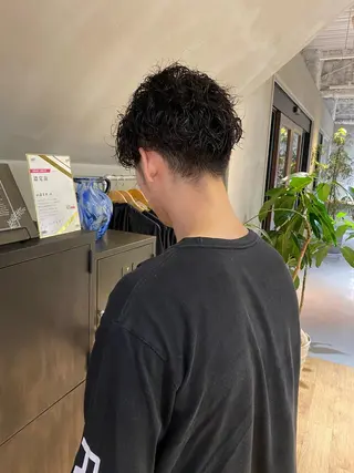 パーマ アカリ /ショートカットのヘアスタイル