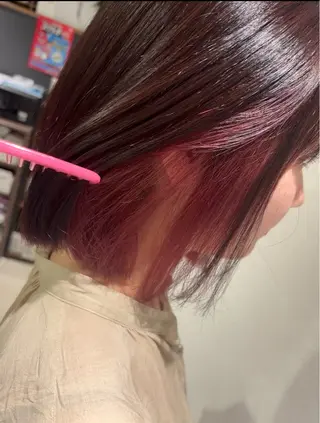 カラー 🩶美髪矯正 笹沼　陸矢🩶のヘアスタイル