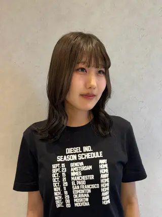 セミロング LuLu maoのヘアスタイル