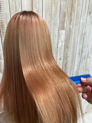 ロング カラー 岩崎 裕司のヘアスタイル