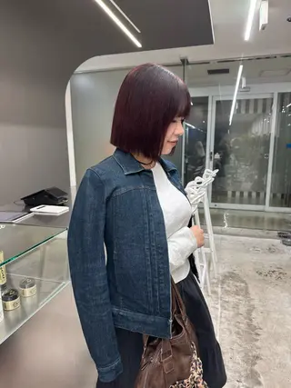 ショート ハルヒ/ハイトーン/ ボブのヘアスタイル