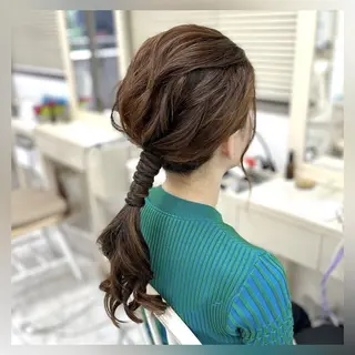 ヘアアレンジ 似合わせヘアメイク 💐オダギリチアキのヘアスタイル