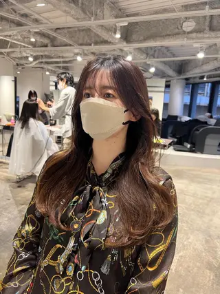 ロング 店長/レイヤーカット /大東悠生のヘアスタイル