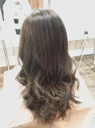 ミディアム セミロング ロング カラー ヘアアレンジ RecheRche【池袋】所属・👑指名率No.1 👑坂口飛翔のヘアスタイル