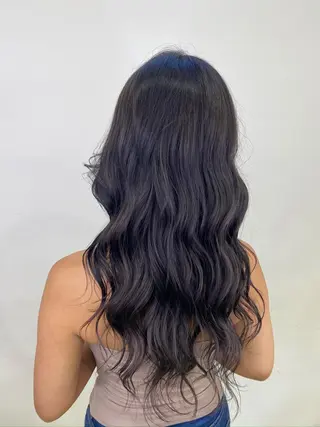 ロング カラー ヘアアレンジ ネイル マツエク・マツパ 💓💓彩 音💓💓のマツエク・マツパデザイン