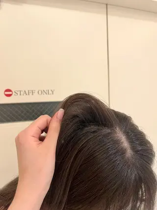 ミディアム カラー 新宿 Chiakiのヘアスタイル