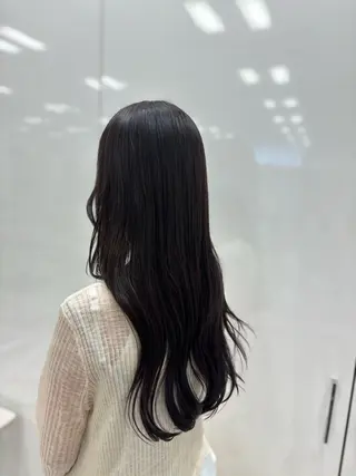 ロング カラー 春妃🌷.*うる艶 カラー𝜗𝜚銀座のヘアスタイル