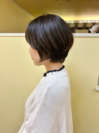 ショート カラー MoMO/北三条駅 🌼Yuukaのヘアスタイル