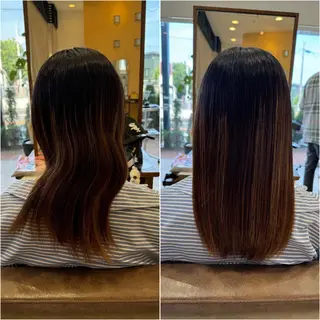 ロング 福川 優月のヘアスタイル