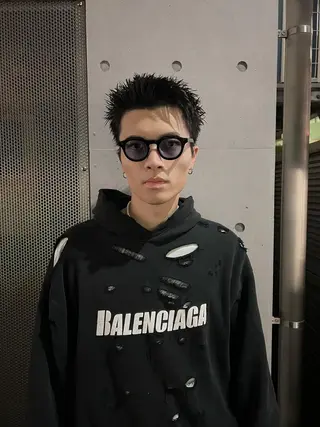 ショート メンズ メンズスタイリスト リュウジのヘアスタイル