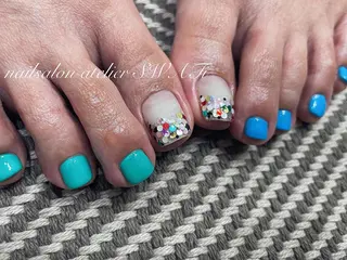 ネイル ヘアーサロン大野所属・nailsalon SWATiのネイルデザイン