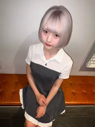 ショート カラー 優 作のヘアスタイル