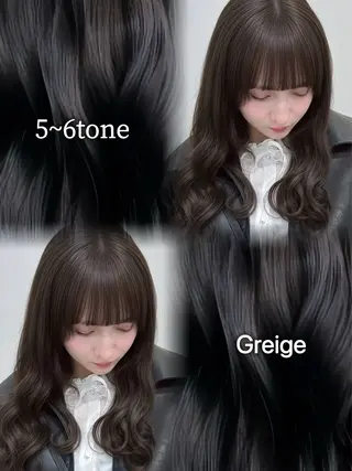 ロング レイヤー/韓国❣️ 縮毛矯正/おばかんのヘアスタイル