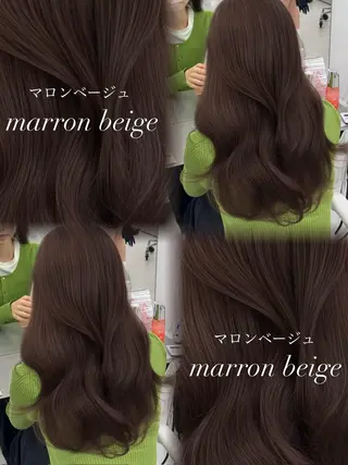 ロング カラー 韓国ヘア 紗希 🦋のヘアスタイル