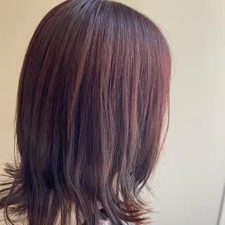 ミディアム カラー 個性派/ブリーチ *ほのかのヘアスタイル