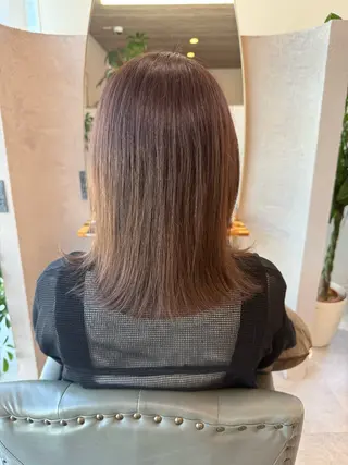 カラー botan ゆきなのヘアスタイル