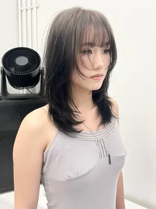 ミディアム カラー HARU//原宿🤍 リピート率NO.1のヘアスタイル