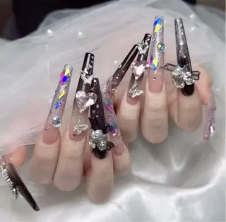 ネイル チョウ チョウのネイルデザイン