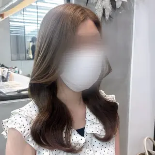 セミロング 🎀縮毛矯正🎀 ツヤ髪⭐️/RUI♡のヘアスタイル