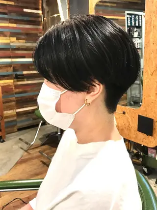 ショート 嶋田 直美のヘアスタイル
