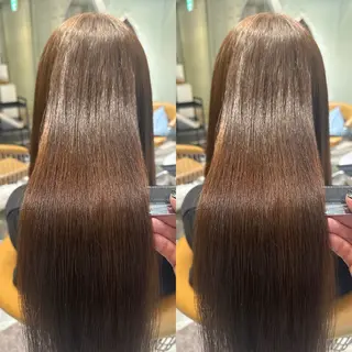 ロング MASHU韓国ヘア/ レイヤー/透明感カラのヘアスタイル