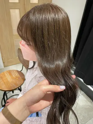 ロング カラー newi梅田🫧韓国 ヘア🫧sakiのヘアスタイル